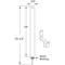 Prime-Line Spiral Balance, FR Series, Non-Tilt, 29 in., 3/8 in., Red Bearing Single Pack FR 2920-343 - alternate 4